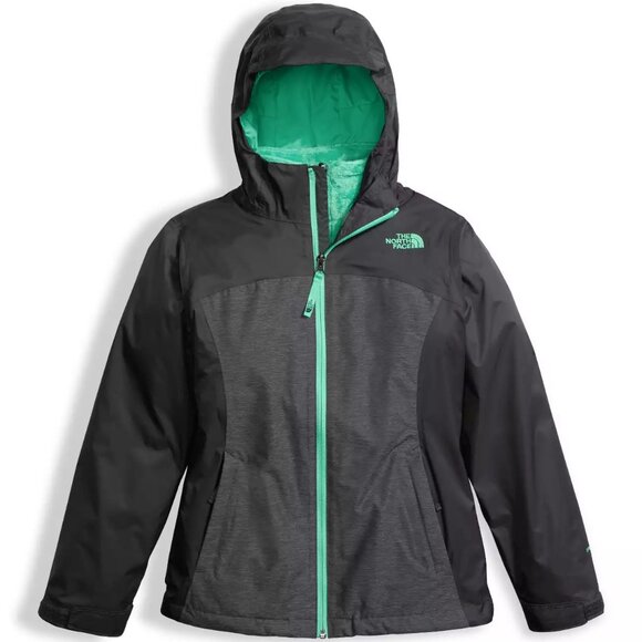 Girl's The North Face Osolita 2.0 Triclimate Waterproof 3-In-1 Jacket sz L 14-16 - Picture 2 of 16